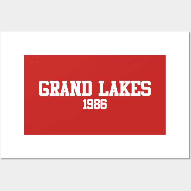 Grand Lakes 1986 Wall Art by GloopTrekker